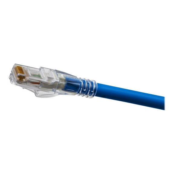 Hubbell Premise Wiring NEXTSPEED Ascent High Flex - Patch cable - RJ-45 (M) to RJ-45 (M) - 7 ft - 0.2 in - UTP - CAT 6a - booted, plenum, snagless, stranded - blue