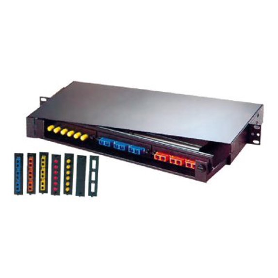 Hubbell Premise Wiring Patch Panel,Rack Mount FPR3SP