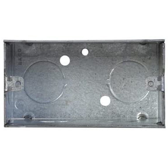 Hubbell Raco 0674 Single Gang Handy Steel Box With Conduit Knock Out