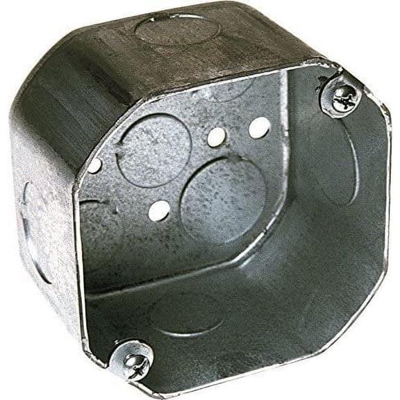 RACO Octagon Box 167 - 0.5-0.75 In. Knockouts - Multicolor