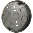 thumbnail image 1 of Hubbell-Raco 295 1/2-Inch Deep 1/2-Inch Bottom Knockouts 4-Inch Round Ceiling Fan Support Pan Set of 2, 1 of 1