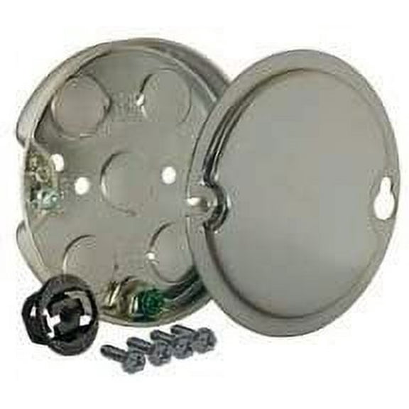 Hubbell-Raco 295 4IN ROUND CEILING FAN RATED PAN 1/2IN DEEP 1/2 KO