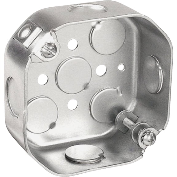 Hubbell-Raco 296 1-1/2-Inch Deep 1/2-Inch Side Knockouts 4-Inch Octagon Ceiling Fan Support Box