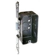 Hubbell Electrical Single Gang Handy Box With Bracket - 1 Gang Box - Gray   Home & Garage Storage, Stackable Design