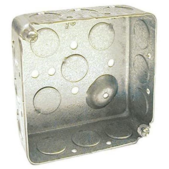 RACO Switch Box Square 8190 - 1/2 Inch Knockout, Radioshack Switch Box