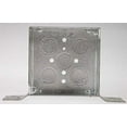 thumbnail image 1 of Hubbell Raco 8196 4" Square Bracketed Electrical Box, 1 of 1