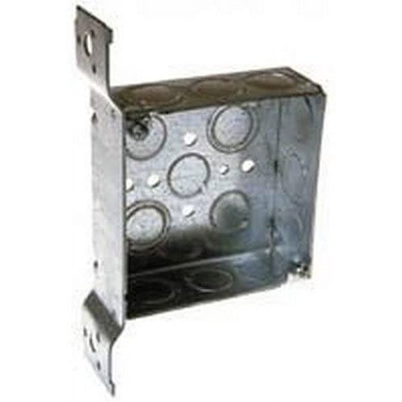 RACO Switch Box Square 4 Inch Bracket - Gray