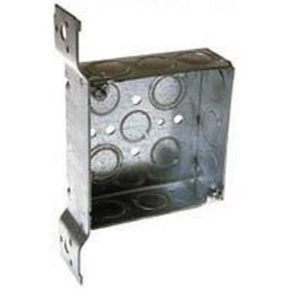 RACO Switch Box Square 4 Inch Bracket - Gray