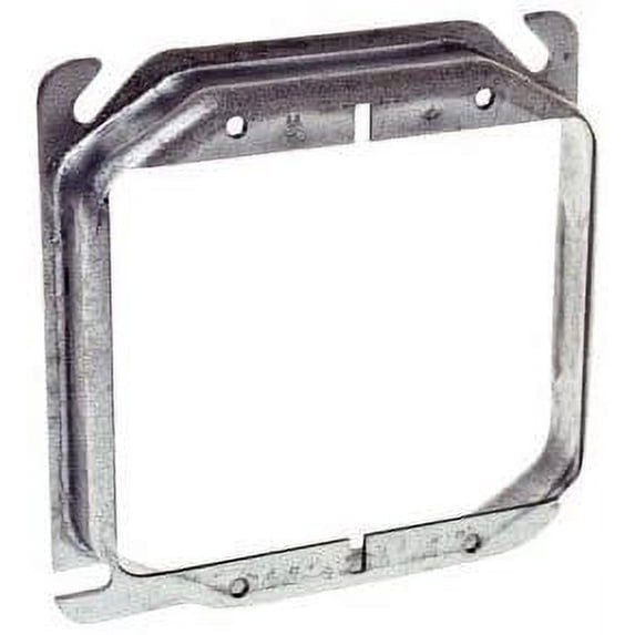 Hubbell Raco 8779 4" Square Double Gang Raised Box Cover