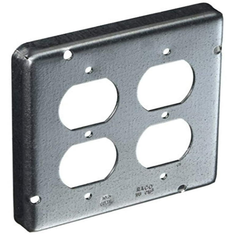美品 241ATDT-CSM18 QB /LS / RACO. ERA RACO 953 (4) Gang 1-5/8-Inch Deep Welded Gang Electrical Box