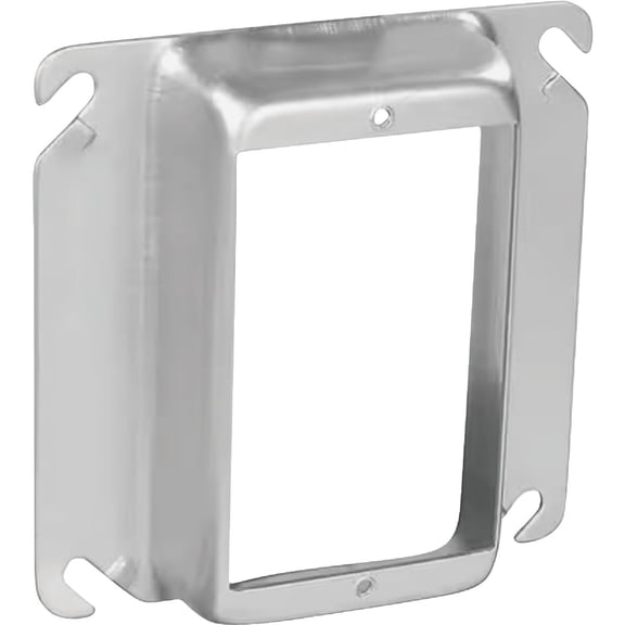 Thomas & Betts Square Box Cover - Steel, 1-Gang, Multicolor