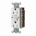thumbnail image 1 of GFCI Rceptcle, Commer., Wht, 15A, 0.5 HP, 1 of 1