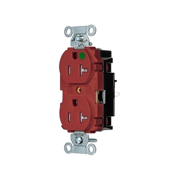 Hubbell Wiring Device-Kellems Receptacle,1 hp,125V AC,NEMA 5-20R 8300STRTR