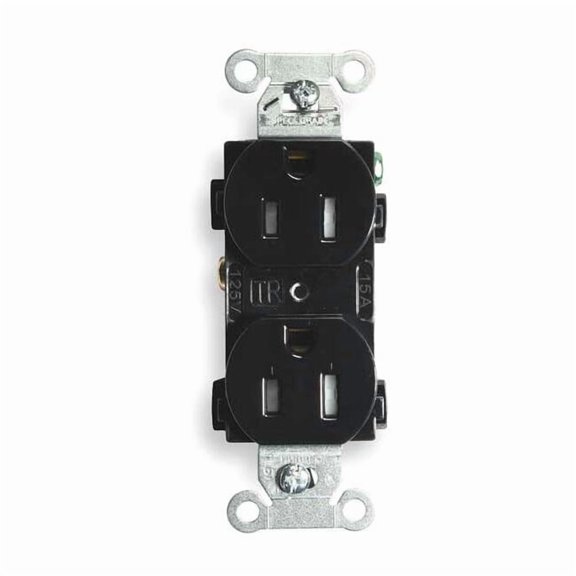 Hubbell Wiring Device-Kellems CR15BLKTR