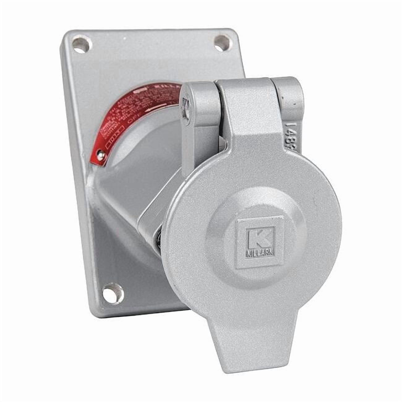 Hubbell Killark Receptacle,120VAC,20A,7 NEMA Rating UGR0-20231QW
