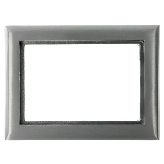 Hubbell SA3084 Aluminum 2 Gang Carpet Flange Scrubshield Rectangular