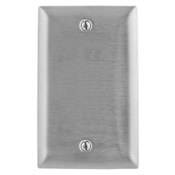 Hubbell SS13L Blank Wall Plate