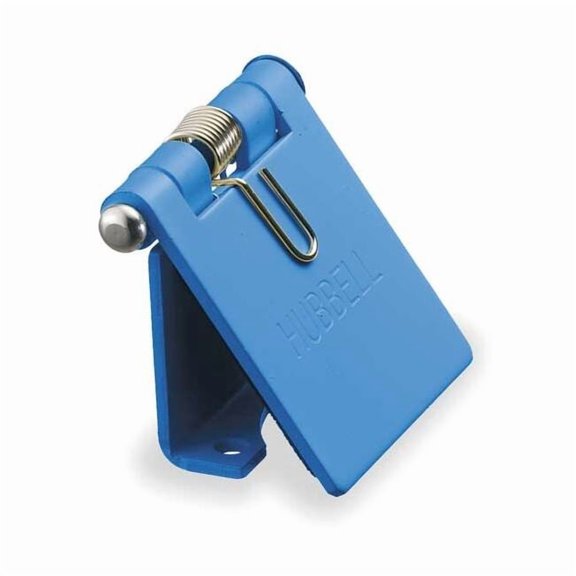 Hubbell Wiring Device-Kellems Cover, Blue, Steel, 300/400A Panel Mount HBLSCBL