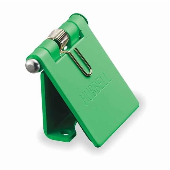 Hubbell Wiring Device-Kellems Cover, Green, Steel, 300/400A Panel Mount HBLSCGN