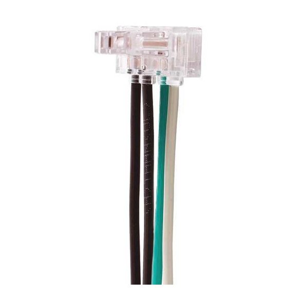 Hubbell Wiring Device-Kellems Switch Wiring Mod,120-277V,6in,Solid SNAPSPP1NA