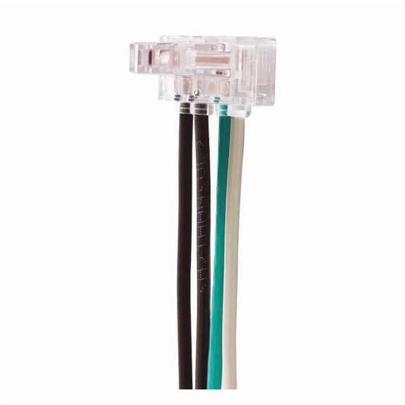 Hubbell Wiring Device-Kellems Switch Wiring Mod,120-277V,6in,Solid SNAPSPP1NA