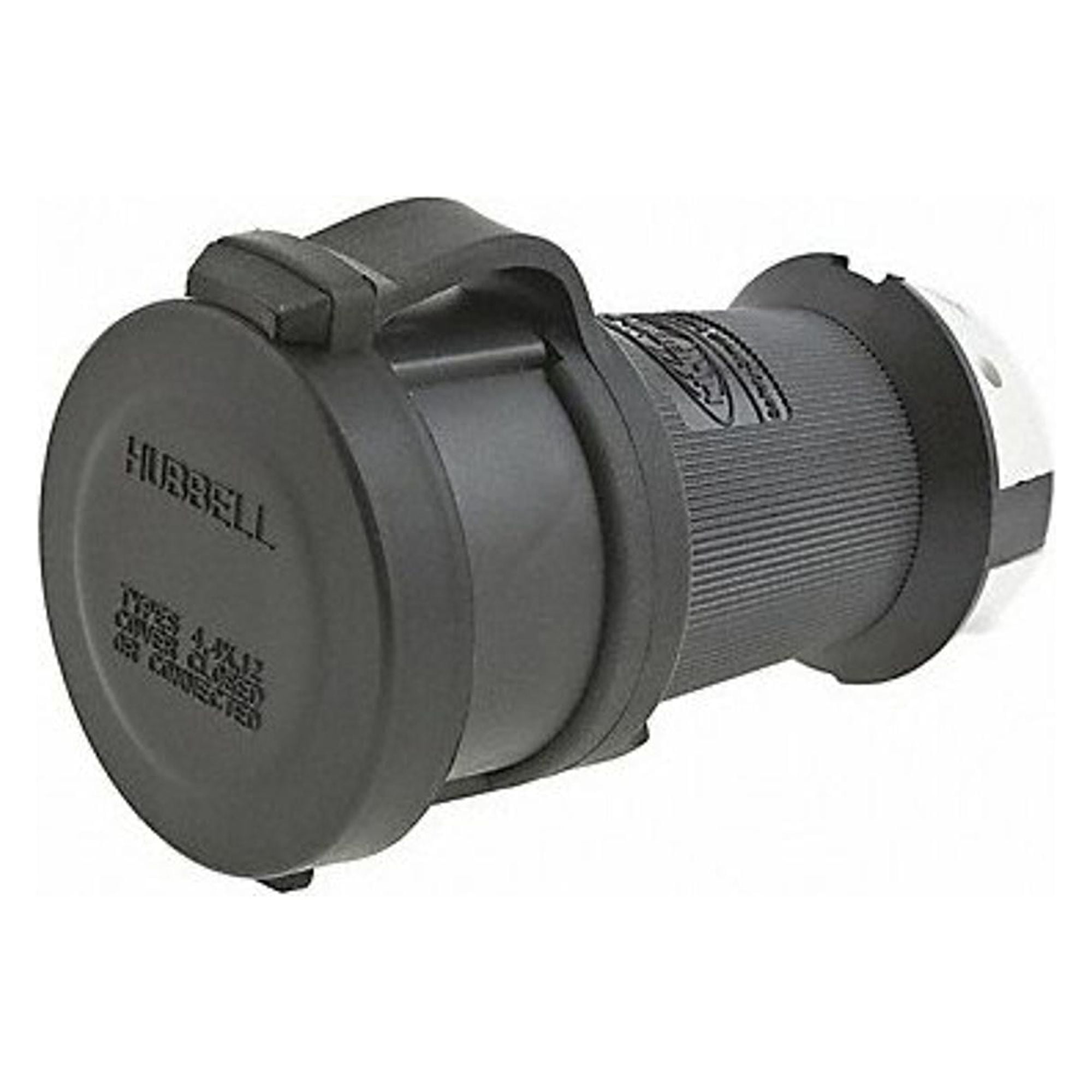 Hubbell Wiring Device-Kellems WT LckCon,Strt;30 A;Blk; Wht,Vlx,L14-30R HBL2713SW