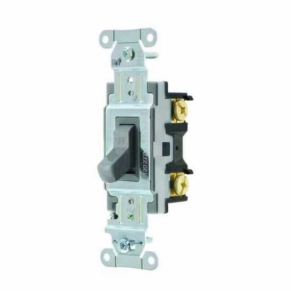 Wall Switch,Gray,1/2 HP,1-Pole Switch CSB115GY