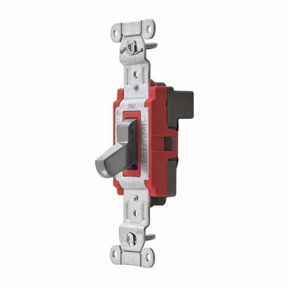 Wall Switch,1-Pole,Wiring Module,20A,Gry