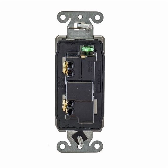 Hubbell Wiring Device-Kellems Wall Switch,Gray,20A;Back;Side,SnglPole DS120GY