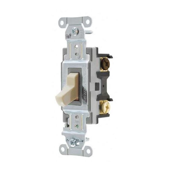Wall Switch,20A,Ivory,1 HP,3-Way Switch CSB320I