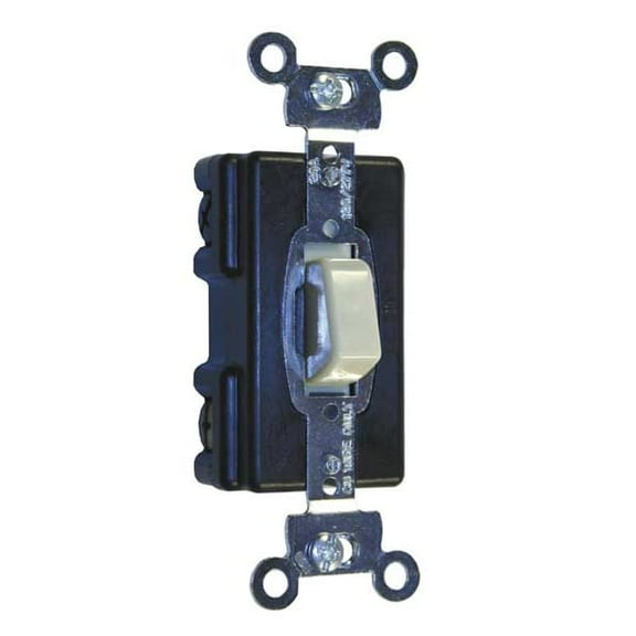 Hubbell Wiring Device-Kellems Wall Switch,Ivory,20 A;Side,4-Way HBL1284I