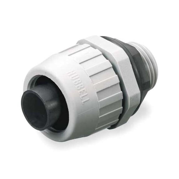 Hubbell Wiring Device-Kellems Conduit Fitting,Nylon,Trade Size 1/2in P050NGYA