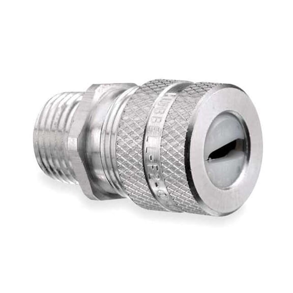 Hubbell Wiring Device-Kellems Underground Cord Connector,1/2 in.,Gray UFC0001