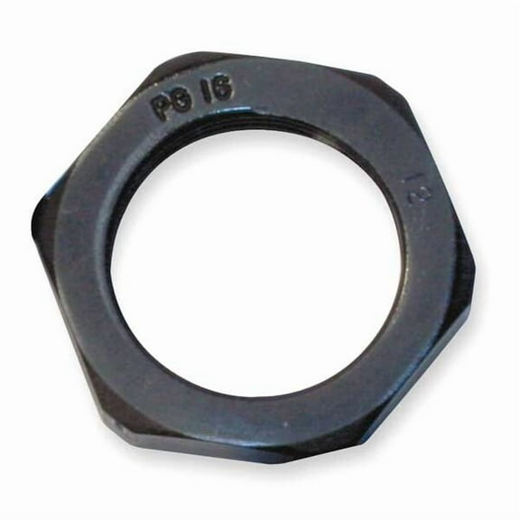 Hubbell Wiring Device-Kellems Cord Connector Locknut,Nylon,PG9 LNP9B