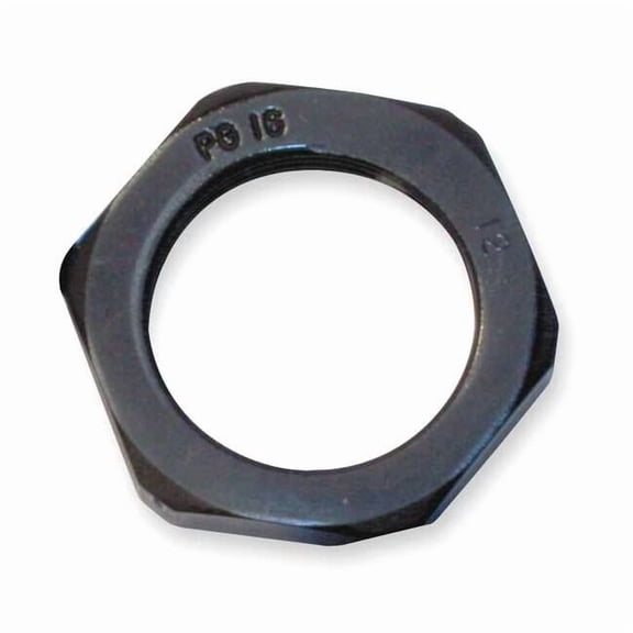 Hubbell Wiring Device-Kellems Cord Connector Locknut,Nylon,PG9 LNP9B