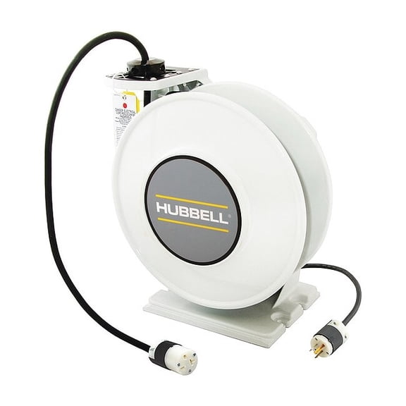 Hubbell Wiring Device-Kellems Cord Storage Reel,45 ft. of 12/3 Cord HBLI45123C20