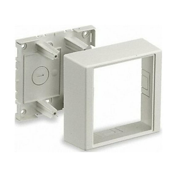Hubbell Wiring Device-Kellems Deep Device Box,White,PVC,Boxes PT12TGB