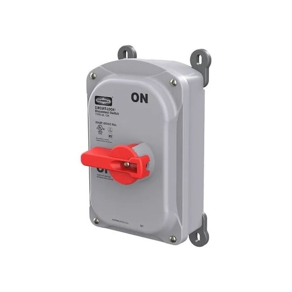 Hubbell Wiring Device-Kellems Disconnect Switch,3PST,30A,4"D HBLDS30AC