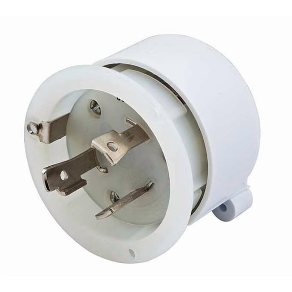 Hubbell Wiring Device-Kellems Marine Inlet Replacement Interior L5-30P 30A Black Thermoplastic UL Watertight