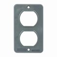 thumbnail image 1 of Hubbell Wiring Device-Kellems Outlet Box Plate,For Duplex Receptacle HBL3051, 1 of 1
