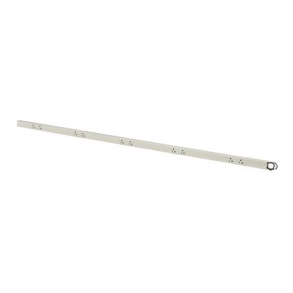 Hubbell Wiring Device-Kellems Prewired Raceway,12 Outlets,PVC PT206212 ...