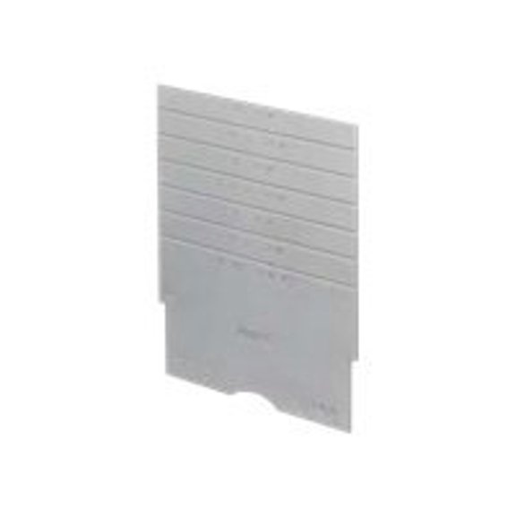 Hubbell Wiring Device-Kellems Side by Side Divider, Rectangular, PVC S1DIV1