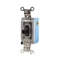 thumbnail image 1 of Hubbell Wiring Device-Kellems Wall Switch,1-Pole,120/277V,15A,Brown HBL1381, 1 of 2