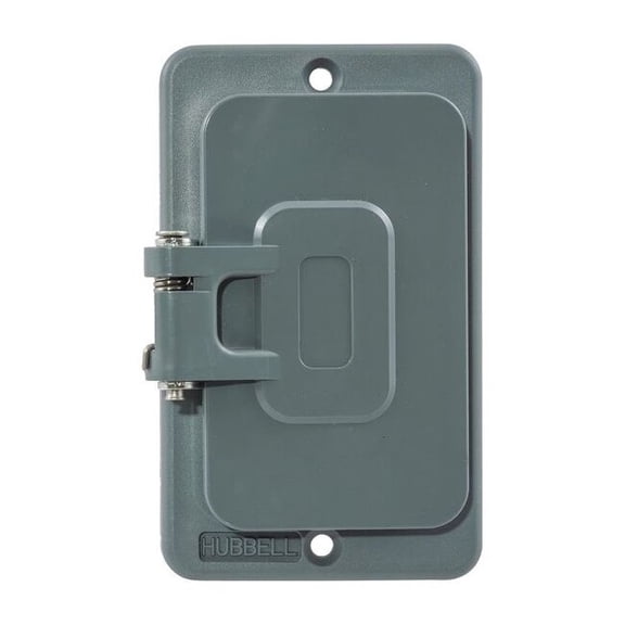 Hubbell Wiring Device-Kellems Watertight Cover,For GFCI Receptacle HBL3061