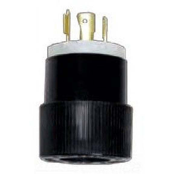 Hubbell L1630P 4-Wire 3-Pole Locking Plug 480V 30-Amp