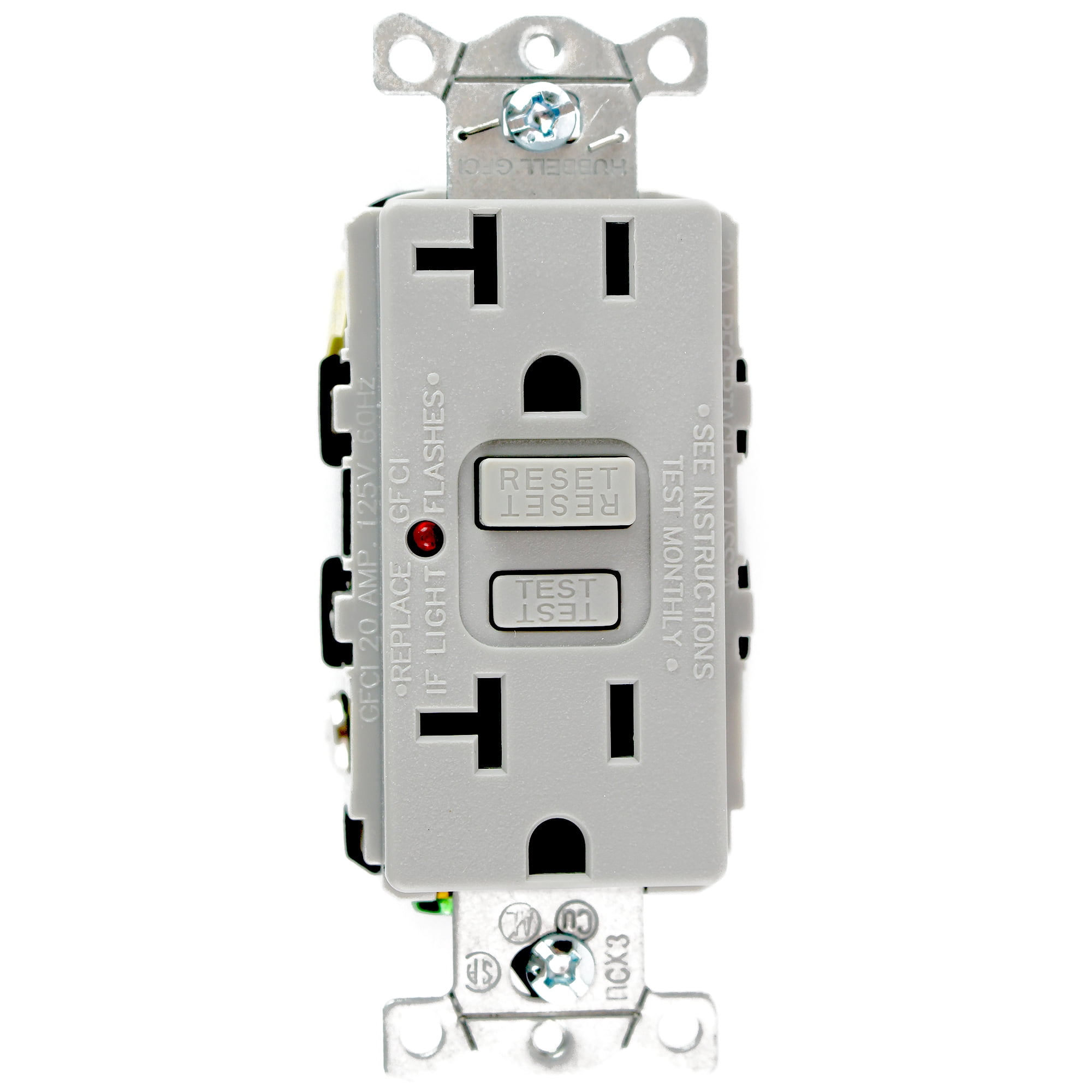 Hubbell Wiring Systems GF20GYLA Power Protection Products, Receptacles