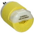 thumbnail image 1 of Hubbell Wiring Systems HBL52CM66C Insulgrip Replacement Plug, 15A, 125 VAC, Yellow, 1 of 2