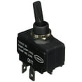 thumbnail image 1 of Hubbell Wiring Systems M21SP Toggle Switch, Double Pole, Single Throw, On/Off, 12 VDC, Black, 1 of 2