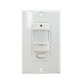 thumbnail image 1 of Hubbell Wiring Systems RMS140W tradeSELECT Lighting Control Heavy Duty Vacancy Sensor, 120V AC, White, 1 of 3