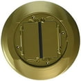 thumbnail image 1 of Hubbell Wiring Device-Kellems Floor Box Cover Carpet Flange,Brass S1CFCBRS, 1 of 2